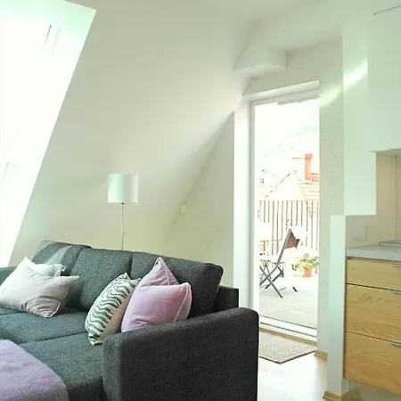 דירה Bryggen Panorama Suites ברגן
